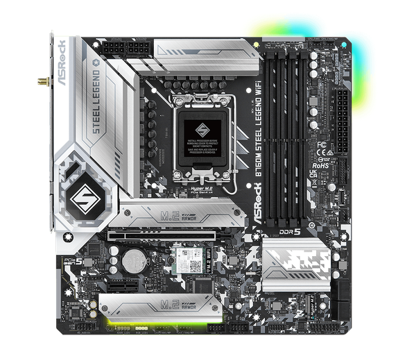 Mainboard ASRock B760M Steel Legend Wifi DDR5 LGA1700
