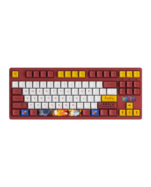 Bàn phím cơ AKKO 3087 RF One Piece – Luffy Wireless (Dual-mode / AKKO sw v3)