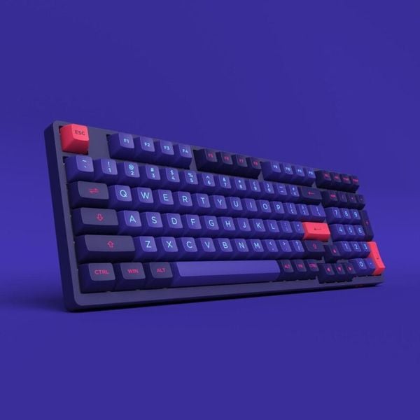 Bàn phím cơ AKKO 3098 NEON (PBT Double Shot/Rainbow LED/ASA profile)