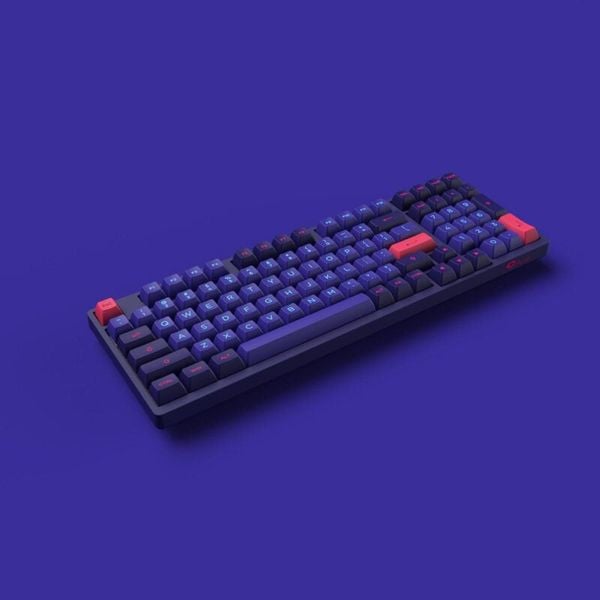 Bàn phím cơ AKKO 3098 NEON (PBT Double Shot/Rainbow LED/ASA profile)