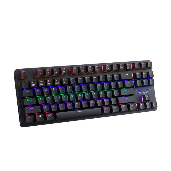 Bàn phím cơ không dây Gaming Rapoo V500 PRO-87 Multimode