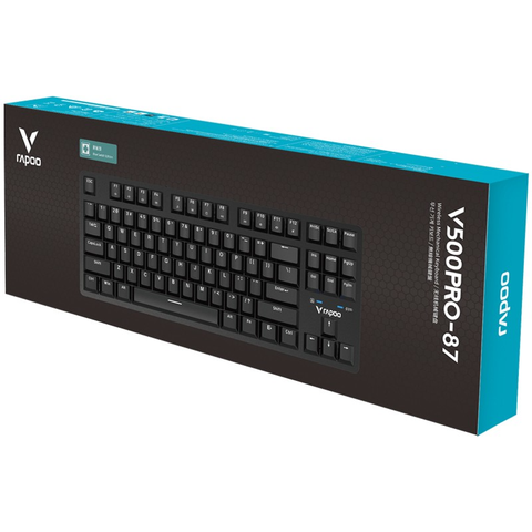 Bàn phím cơ không dây Gaming Rapoo V500PRO-87/ Dualmode (Không LED)