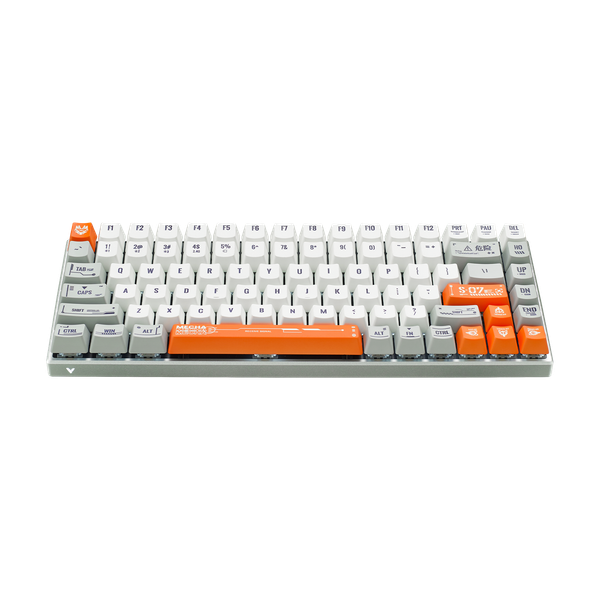 Bàn phím Rapoo không dây V700-8A White Orange/Black