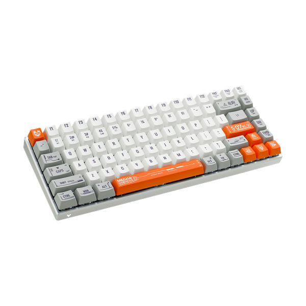Bàn phím Rapoo không dây V700-8A White Orange/Black
