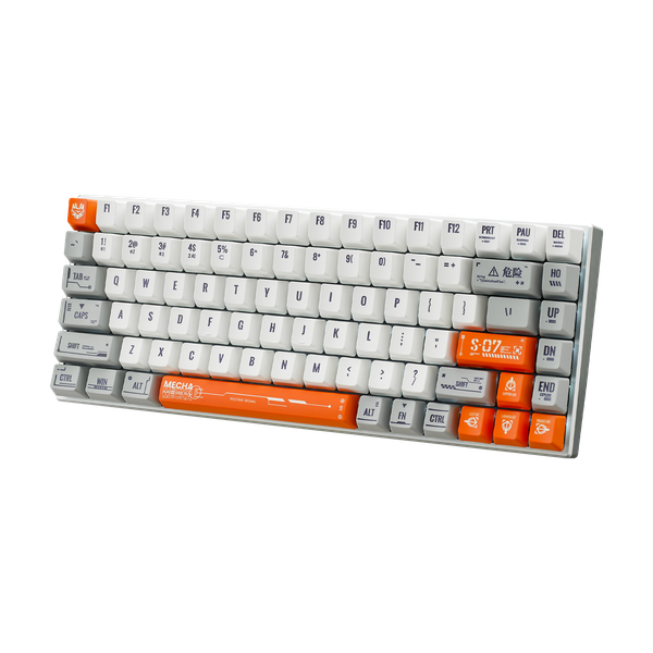 Bàn phím Rapoo không dây V700-8A White Orange/Black