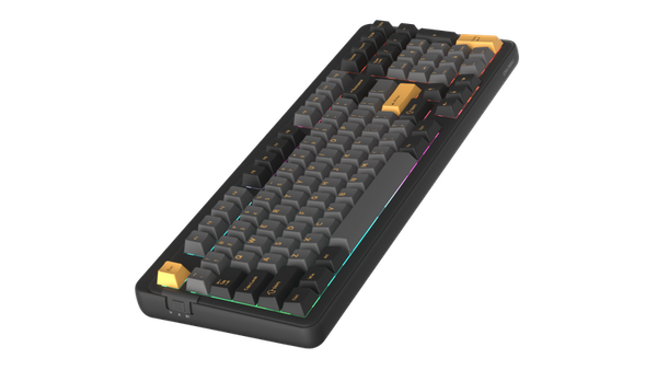 Bàn phím cơ không dây DAREU EK98 PRO - BLACK GOLDEN (Triple Mode, Cherry PBT Double Shot, Gasket Mount, RGB)