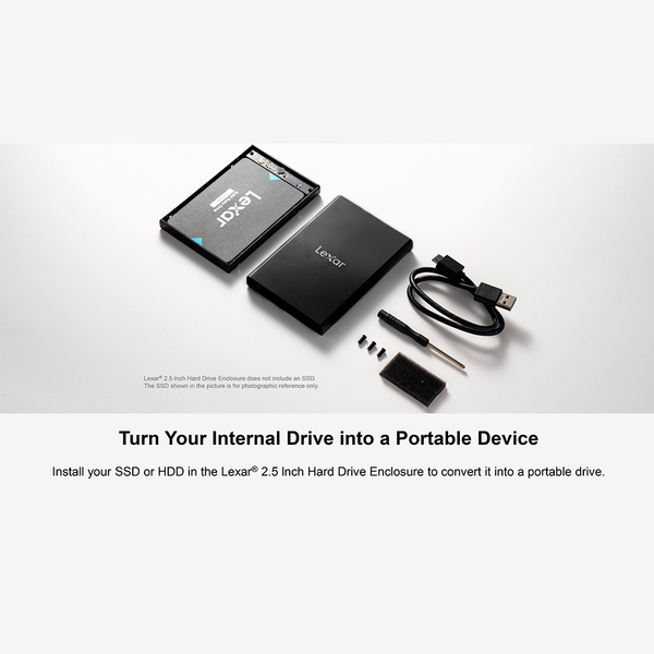 Box ổ cứng 2.5-inch USB 3.2 Lexar E100