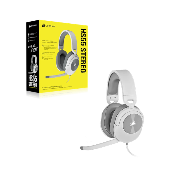 Tai nghe Corsair HS55 Stereo White CA-9011261-AP