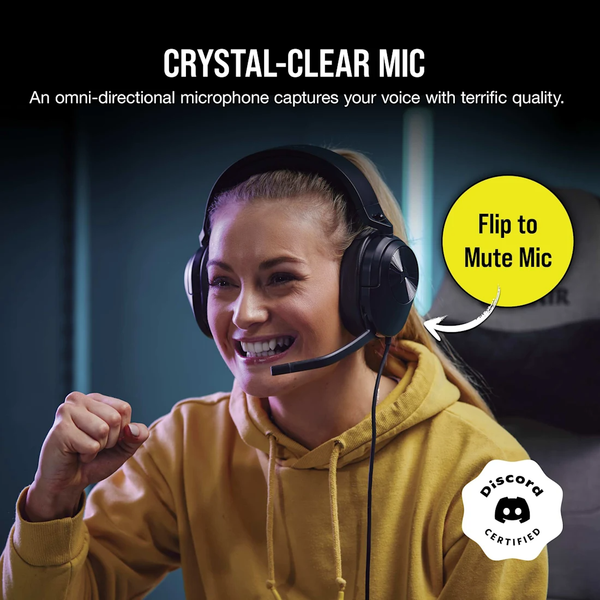 Tai nghe Corsair HS55 Surround Carbon CA-9011265-AP