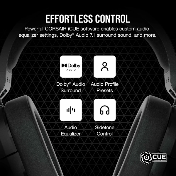 Tai nghe Corsair HS55 Surround Carbon CA-9011265-AP