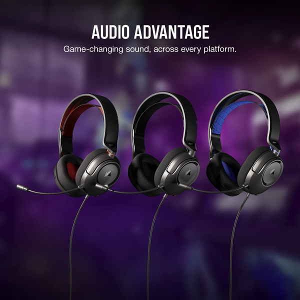 Tai nghe Corsair HS35 v2 Blue CA-9011383-AP