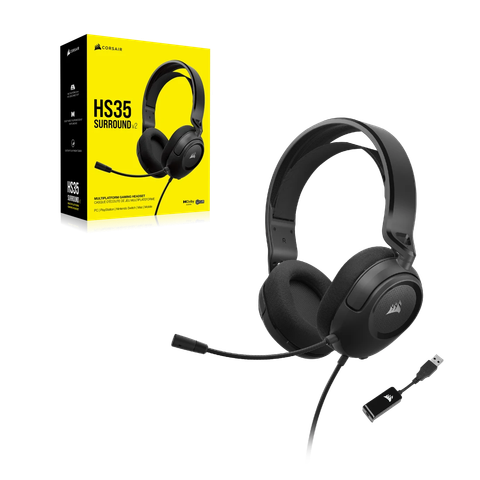 Tai nghe Corsair HS35 Surround v2 Carbon CA-9011386-AP