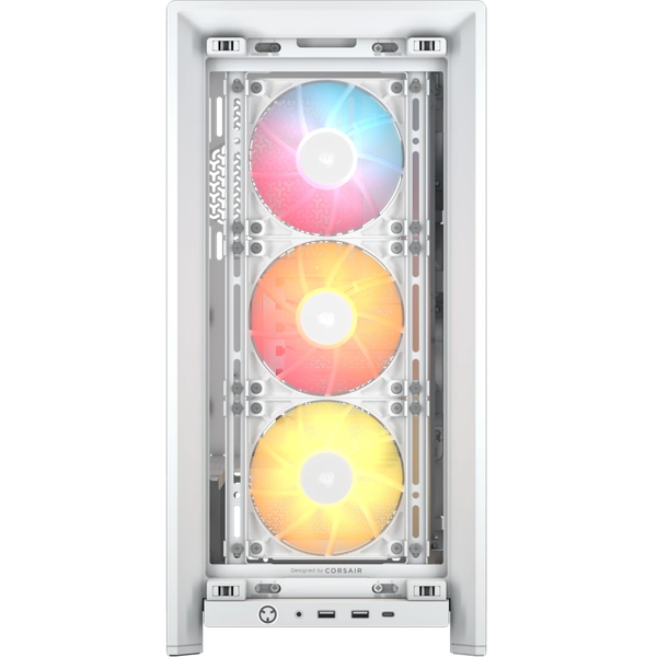 Vỏ máy tính Corsair FRAME 4000D RS ARGB Mid-Tower, White CC-9011297-WW