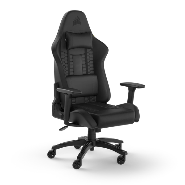 Ghế Gaming Corsair TC100 RELAXED - Leatherette, Black CF-9010050-WW
