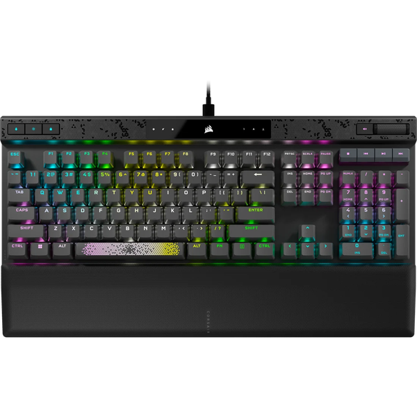 Bàn phím Corsair K70 MAX-BLK-MGX White-RGB CH-910961G-NA