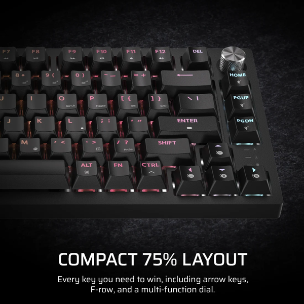Bàn phím không dây Corsair K65 PLUS Tactile RGB CH-91D441F-NA