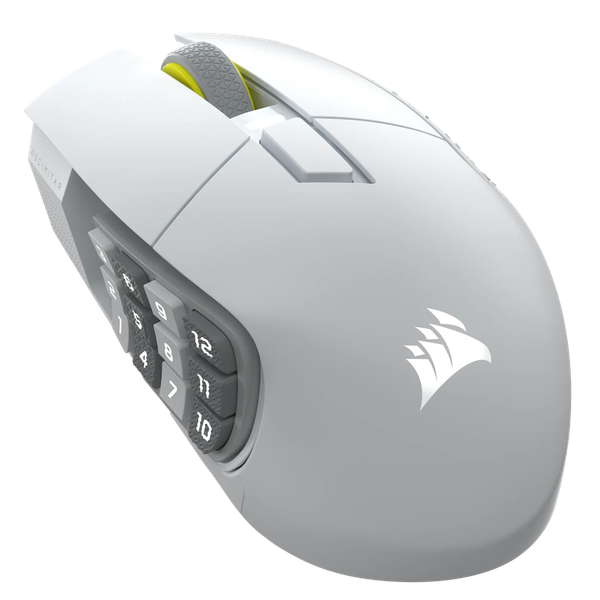 Chuột không dây Corsair SCIMITAR ELITE SE White CH-9314011-AP