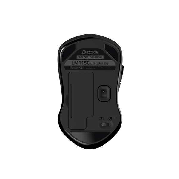 Chuột không dây DAREU LM115G Black