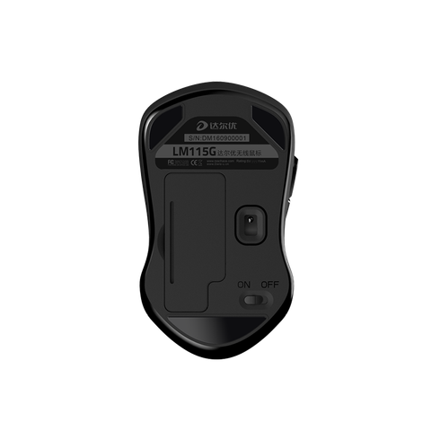 Chuột không dây DAREU LM115G Black