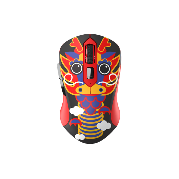 Chuột không dây DAREU LM115G Multi-Color Dragon