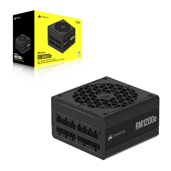 Nguồn máy tính Corsair RM1200e ATX 3.1 PCIe 5.1 Cybenetics Gold - Full Modul CP-9020258-NA