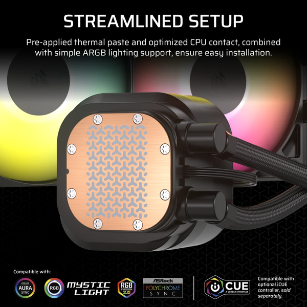 Tản nhiệt nước Corsair NAUTILUS 360 RS ARGB CW-9060093-WW