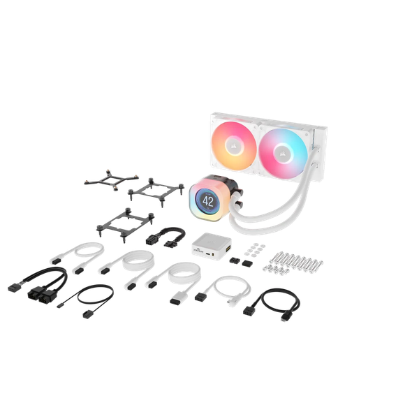 Tản nhiệt nước Corsair iCUE LINK TITAN 240 RX RGB LCD White CW-9061025-WW