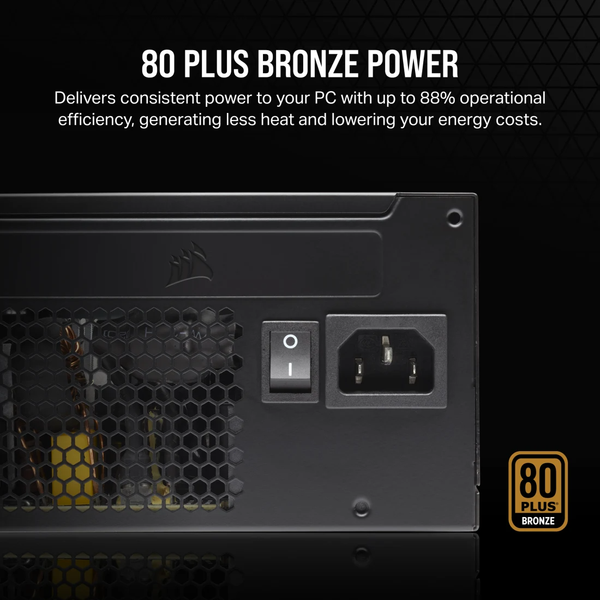 Nguồn máy tính Corsair CX650 80 Plus Bronze CP-9020278-NA