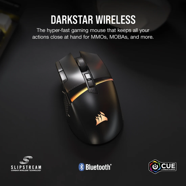 Chuột không dây Corsair DARKSTAR RGB CH-931A011-AP