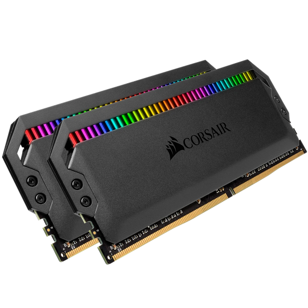 Ram PC Corsair DDR4 3200MHz 32GB 2x16GB CL16 DOMINATOR PLATINUM RGB Black Heatspreader CMT32GX4M2E3200C16