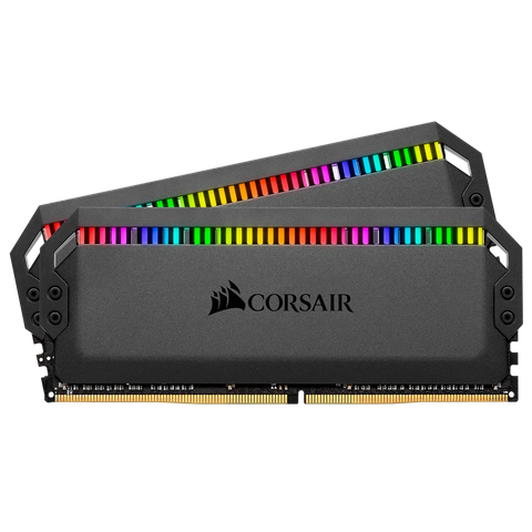 Ram PC Corsair DDR4 3200MHz 16GB 2x8GB CL16 DOMINATOR PLATINUM RGB Black Heatspreader CMT16GX4M2E3200C16