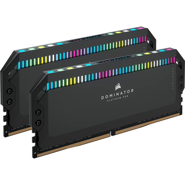 Ram PC Corsair DDR5, 6000MT/s 64GB 2x32GB DOMINATOR PLATINUM RGB Black Heatspreader CMT64GX5M2B6000C40
