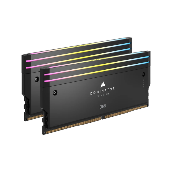 Ram PC Corsair DDR5 6400MT/s 64GB 2x32GB XMP 3.0 DOMINATOR TITANIUM Black Heatspreader CMP64GX5M2B6400C32