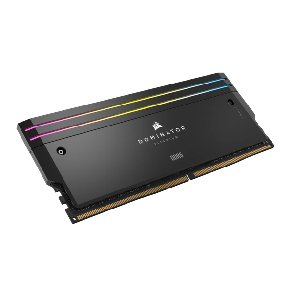 Ram PC Corsair DDR5 6600MT/s 96GB 2x48GB XMP 3.0 DOMINATOR TITANIUM Black Heatspreader CMP96GX5M2B6600C32