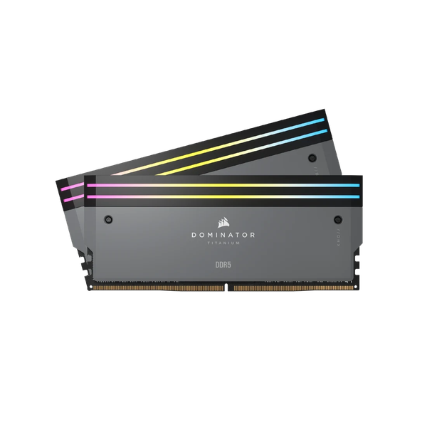 Ram PC Corsair DDR5 6000MT/s 32GB 2x16GB XMP 3.0 DOMINATOR TITANIUM Grey for AMD CMP32GX5M2B6000Z30