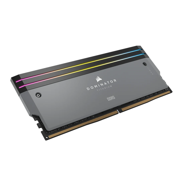Ram PC Corsair DDR5 6000MT/s 64GB 2x32GB XMP 3.0 DOMINATOR TITANIUM Grey for AMD CMP64GX5M2B6000Z30