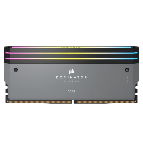 Ram PC Corsair DDR5 6000MT/s 64GB 2x32GB XMP 3.0 DOMINATOR TITANIUM Grey for AMD CMP64GX5M2B6000Z30