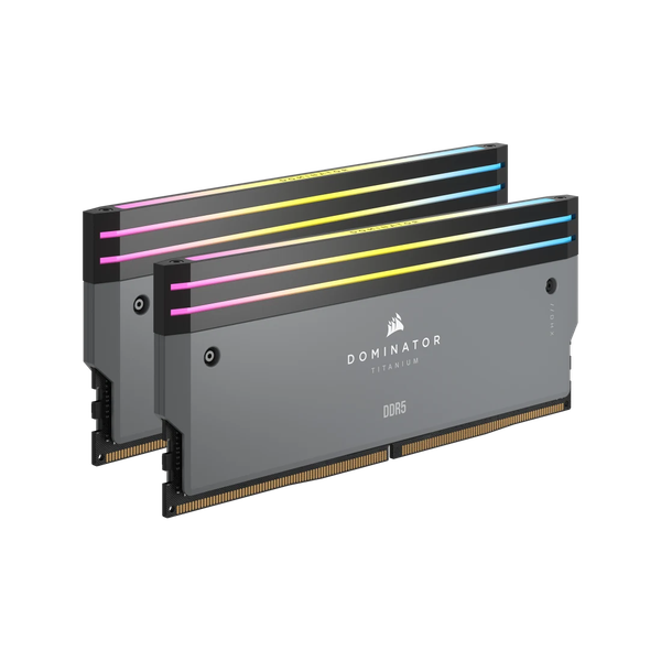 Ram PC Corsair DDR5 6000MT/s 32GB 2x16GB XMP 3.0 DOMINATOR TITANIUM Grey for AMD CMP32GX5M2B6000Z30