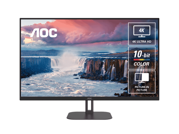 Màn hình AOC UHD U32V5N/74  31.5 inch, 4K, VA, 60Hz, 4ms, Delta E < 2, phẳng