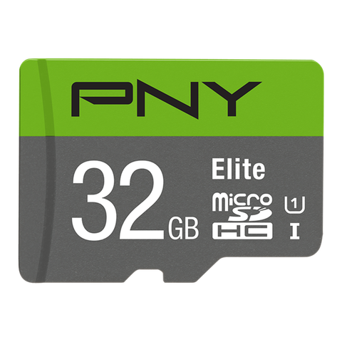 Thẻ nhớ MicroSD PNY Elite 32GB / Class10, UHS-I, U1 microSD card ,Speed up to 100MB/s P-SDU32GU185GW-GE