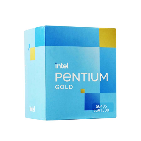 CPU Intel Pentium Gold G6405 (Up to 4.1GHz, 2 nhân - 4 luồng, 4MB Cache, Comet Lake LGA1200)