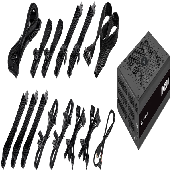 Nguồn máy tính Corsair HX1500i 2025 ATX 3.1 & PCIe 5.1 80 Plus Platinum Full Modul CP-9020309-NA