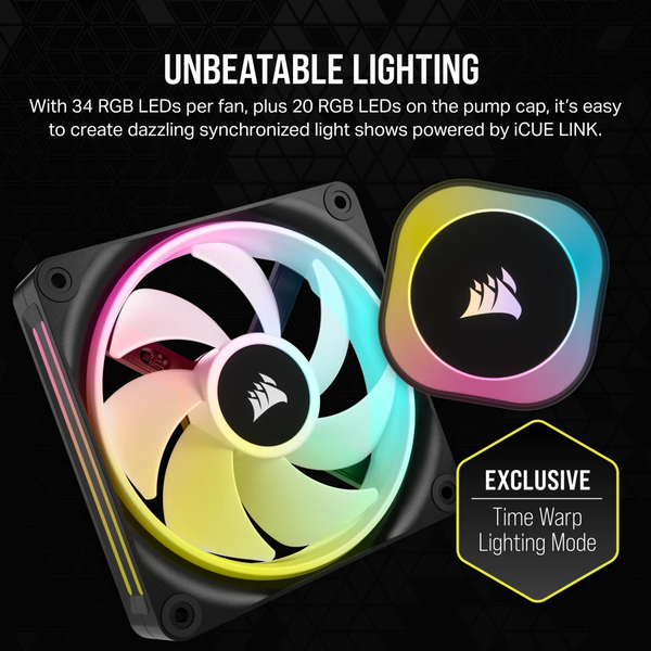 Tản nhiệt nước Corsair iCUE LINK H100i RGB Black CW-9061001-WW