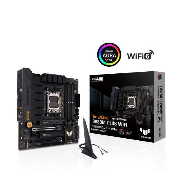 Mainboard ASUS TUF GAMING B650M-PLUS WIFI DDR5 AM5