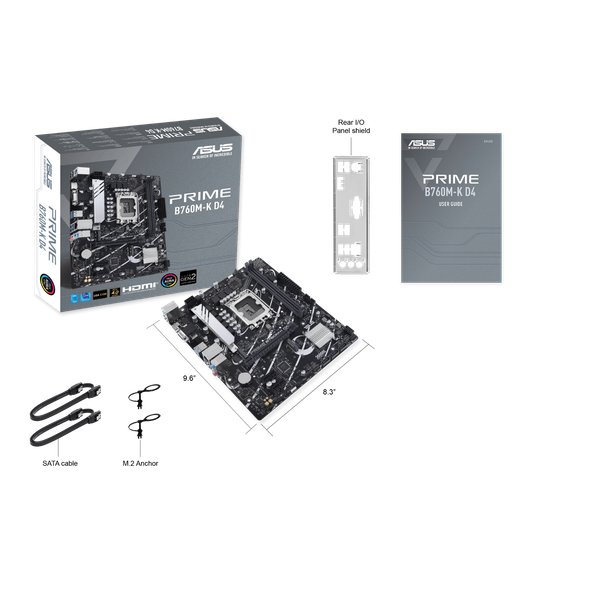 Mainboard ASUS PRIME B760M-K D4 LGA1700