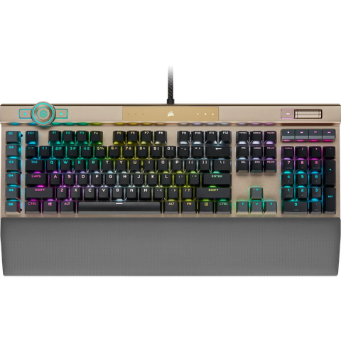 Bàn phím Corsair K100 Midnight Gold-OPX RF-RGB CH-912A21A-NA