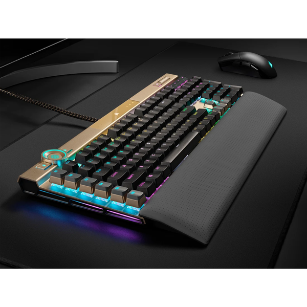 Bàn phím Corsair K100 Midnight Gold-OPX RF-RGB CH-912A21A-NA