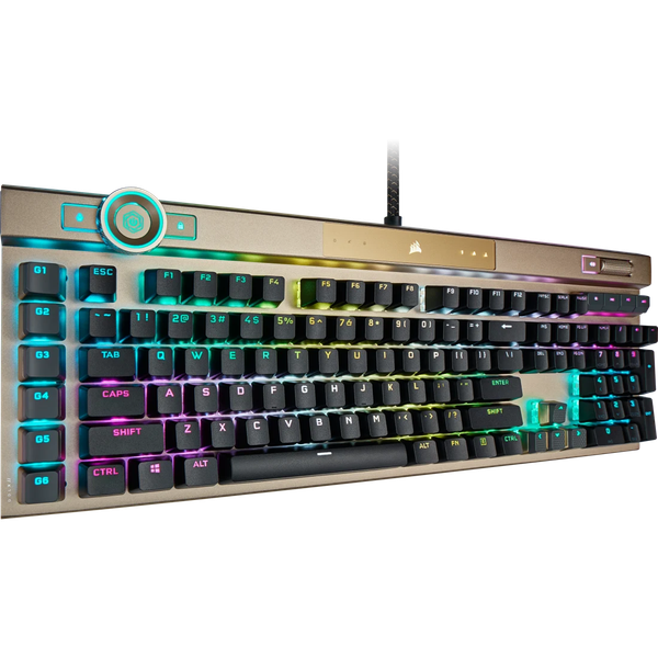 Bàn phím Corsair K100 Midnight Gold-OPX RF-RGB CH-912A21A-NA