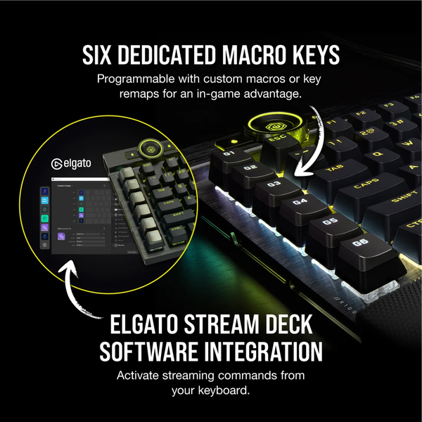 Bàn phím Corsair K100 Midnight Gold-OPX RF-RGB CH-912A21A-NA