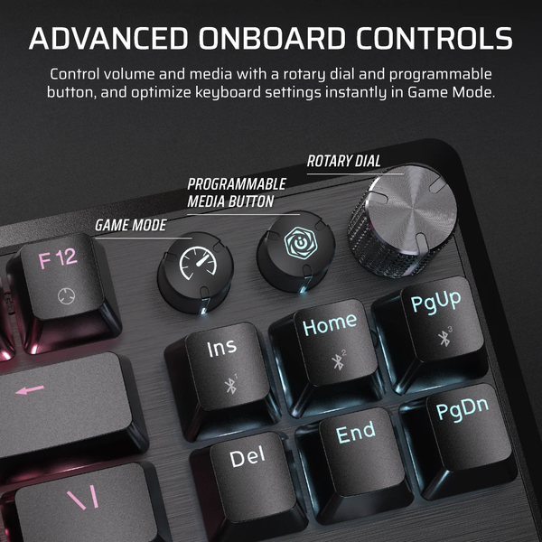 Bàn phím không dây Corsair K70 CORE TKL WL-MLX RED-BLK RGB CH-914901E-NA